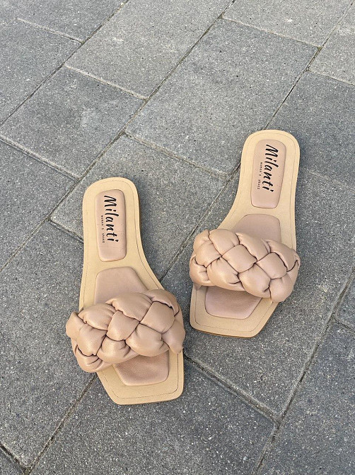 Milanti Шльопанці жіночі Milanti 134/21 карамель (літо, шкіра натуральна) (5118) 36р.37р.38р. Коломия - фото 8