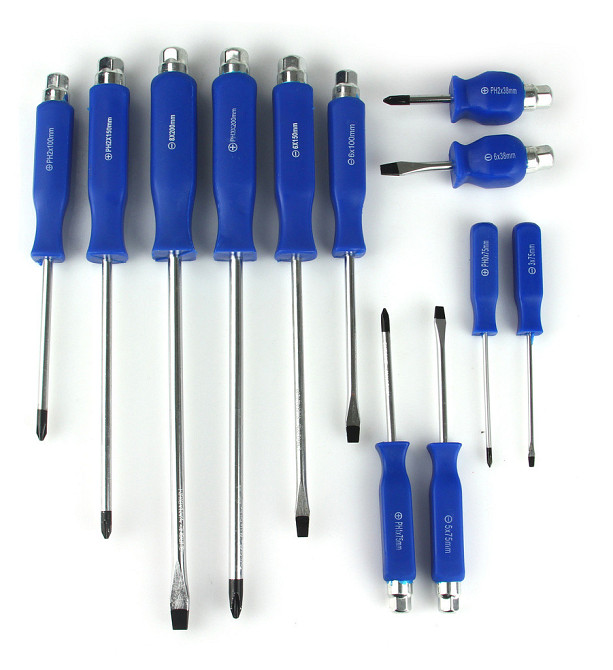 Набор многофункциональных слесарных отверток 12 элементов Mar-Pol (M61004B) Нововолынск - изображение 2