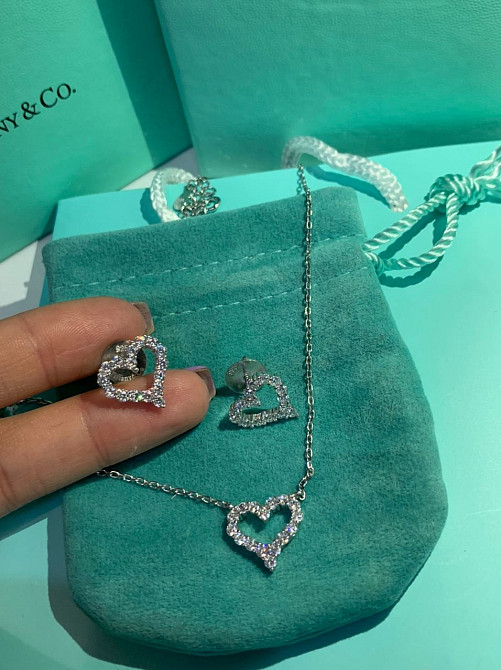 Tiffany Набір Тіффані: 2 предмети. Срібло 925 Одеса - фото 3