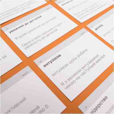 Обучающий набор English Student Карточки для изучения английского языка Interview English Vocabulary, украинский (591225969) Винница