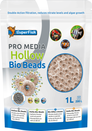 Наповнювач для фільтра SUPERFISH BIO BEAD MEDIA 1000 ML (A8040655) Київ