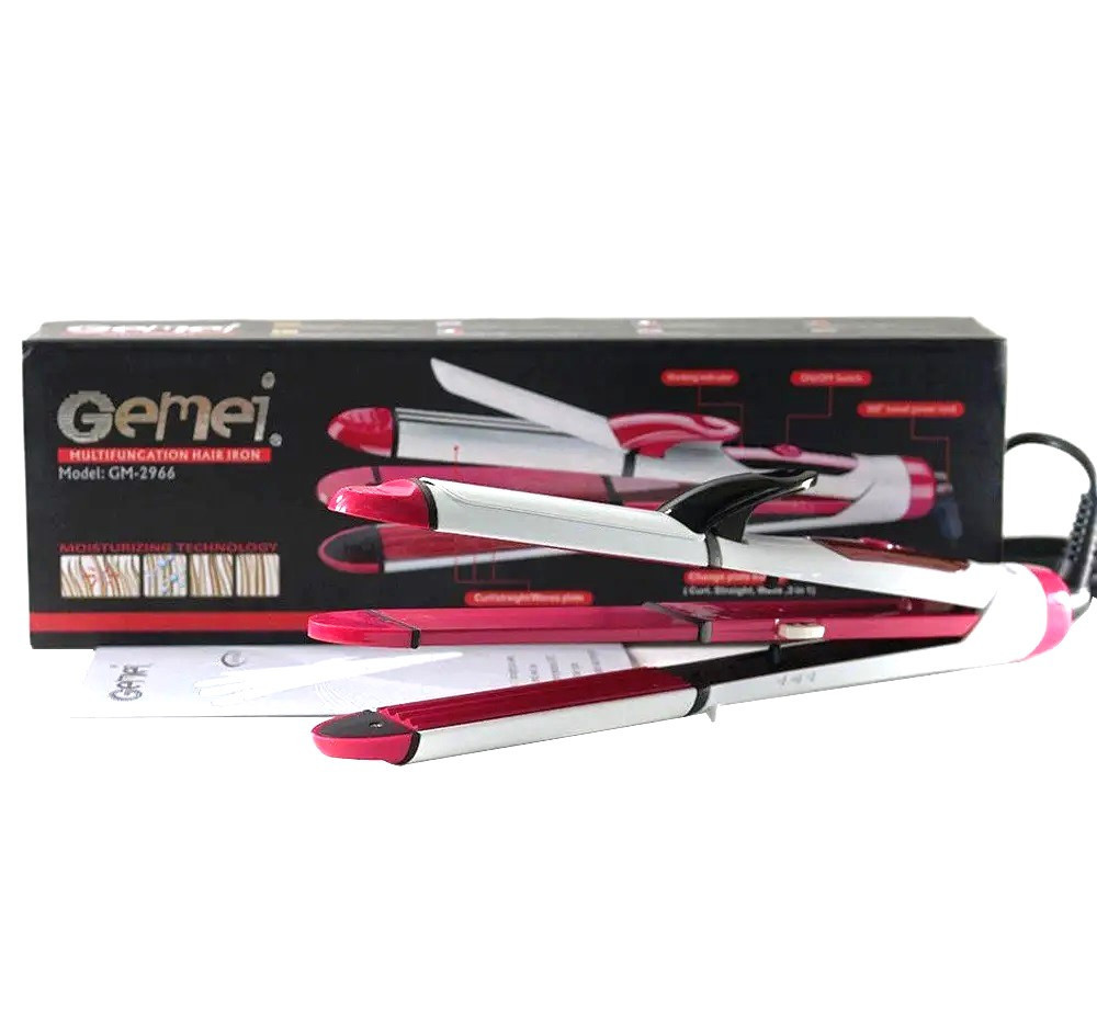 Праска Щипці для волосся 3 in 1 Плойка Гофре Дніпро - фото 1