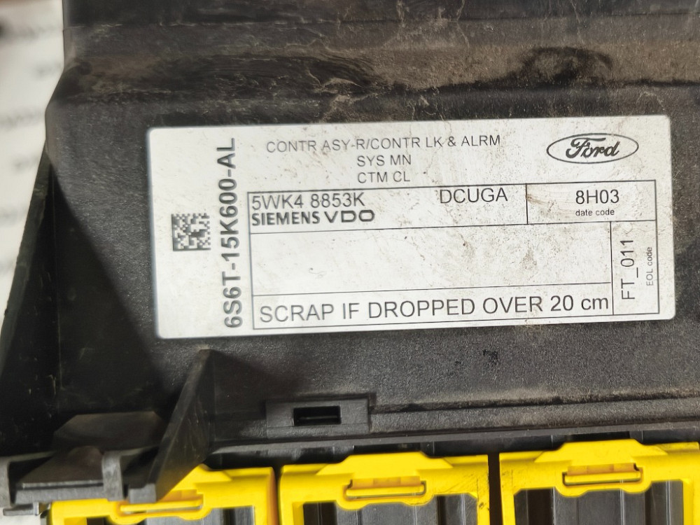 Блок комфорта Ford Fusion 2002-2012 (6S6T-15K600-AL) Ковель - изображение 2