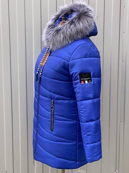 Жіноча яскрава зимова куртка пуховик.  40-56р Київ - фото 9