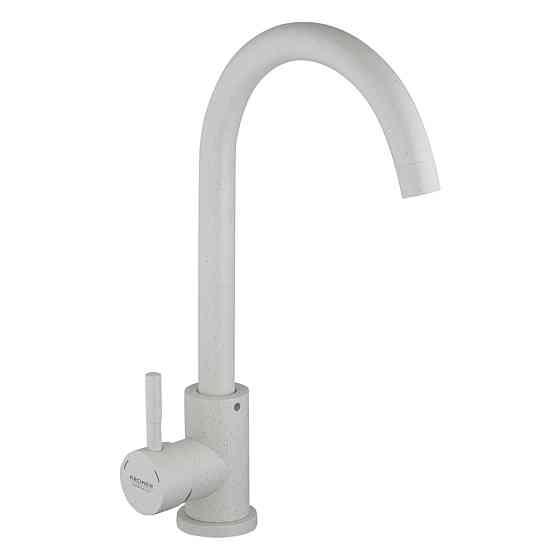 Змішувач для кухні Kroner KRP Edelstahl Klassisch - WEI035 білий Київ