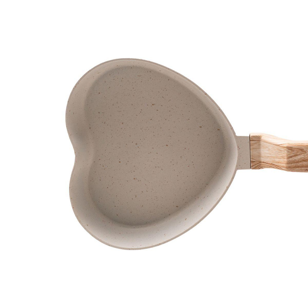 Сковорідка для омлету з антипригарним покриттям 16*13*5,3 см бежева HP39574W Київ - фото 5