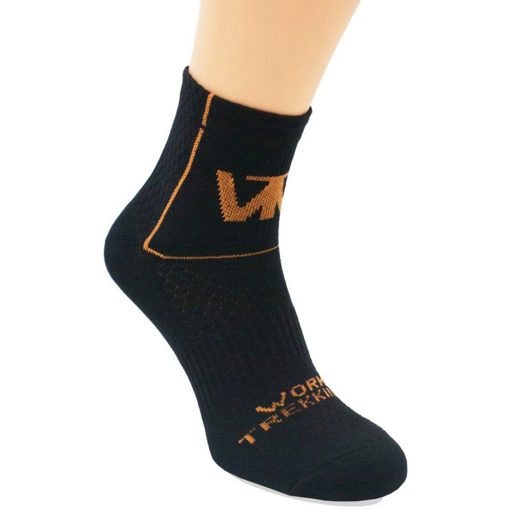 Шкарпетки спортивні трекінгові демісезонні посилені середні WORK TREKKING Чорний 44-46 Суми - фото 1