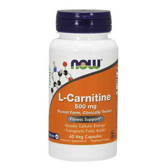 L-Carnitine 500 mg (60 veg caps) Луцьк