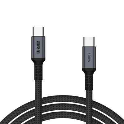 Дата кабель USB-C to USB-C 1.0m PD 100W black-grey Armorstandart (ARM69370) Вінниця