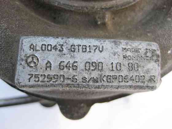 Mercedes-Benz  A6460901080 Турбонагнітач - турбіна без сервоприводу двигуна OM646 R4 2.2 cdi E-Class W211 C-Class W204 Одесса