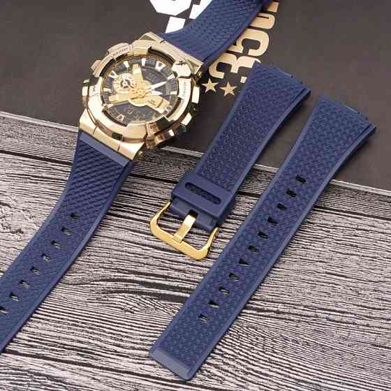 Ремешок для Casio G-Shock GA-100/110 Dark Blue GD SBR Киев