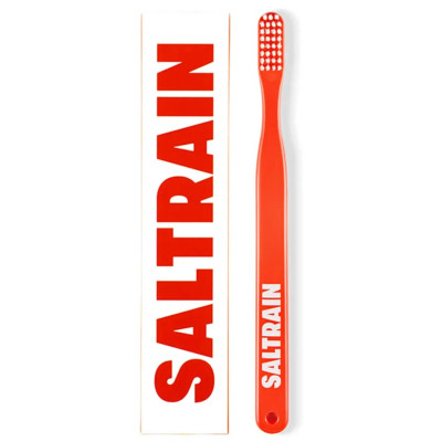 Зубная щетка Saltrain Мягкая Красная с белым (8809552278101) Винница - изображение 1