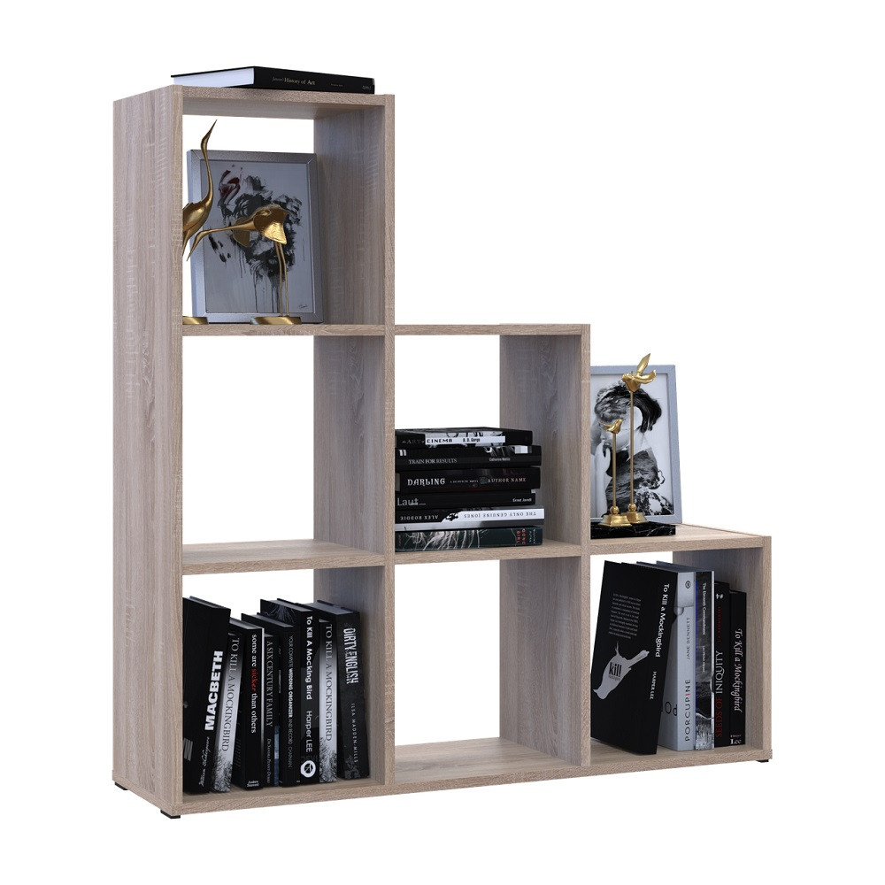 Стелаж Doros Степ 3х3 Дуб сонома відкритий 102.6х28.8х106.1 DRS-011765 (41516160) Дніпро - фото 5