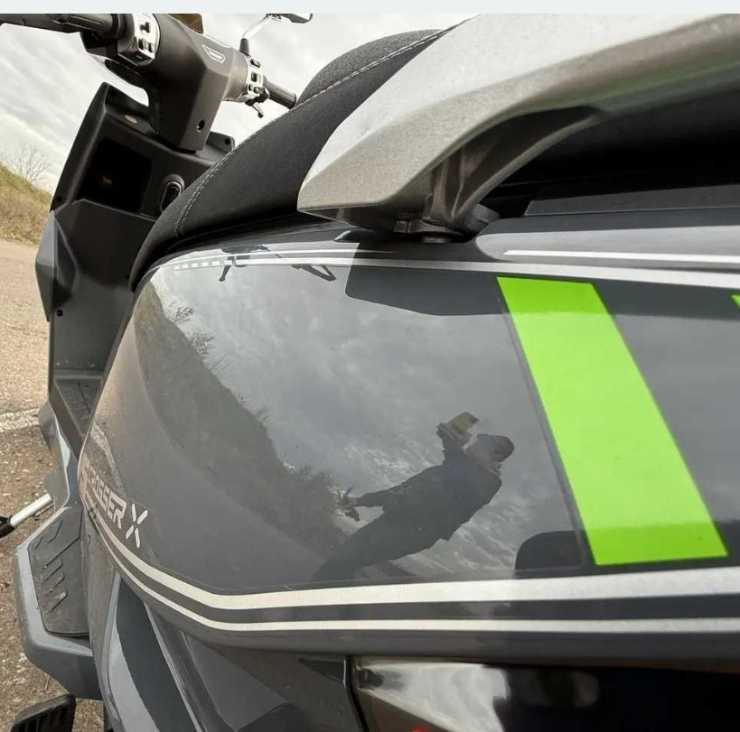 Електроскутер Crosser V-5 72V/35AH/2500W 2025-2026 - Сірий. Харків - фото 4