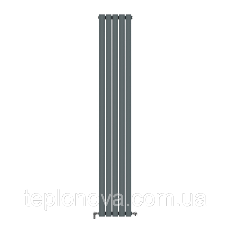 Дизайнерський радіатор 1800/295 (мм) антрацит IDEALE JOLANDA (універсальне підключення) 12 5/1800/295 Чернівці - фото 7