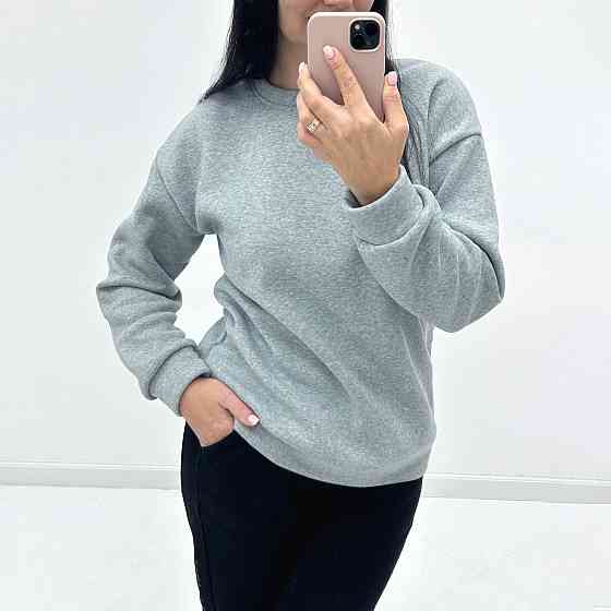 Базовий однотонний світшот "Stand" оптом | Батал Київ