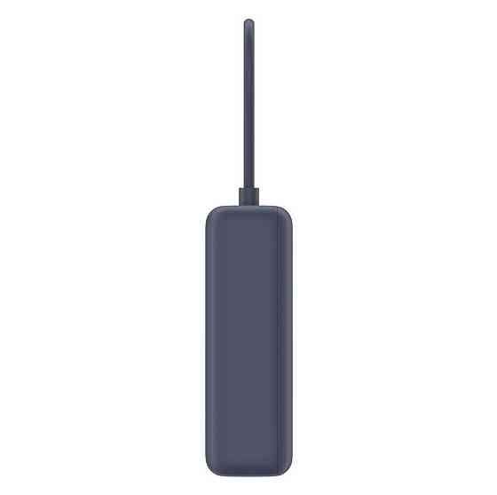 Павербанк 10000 mAh Xiaomi 33W быстрая зарядка встроенный кабель Ice Blue power bank повербанк Одесса
