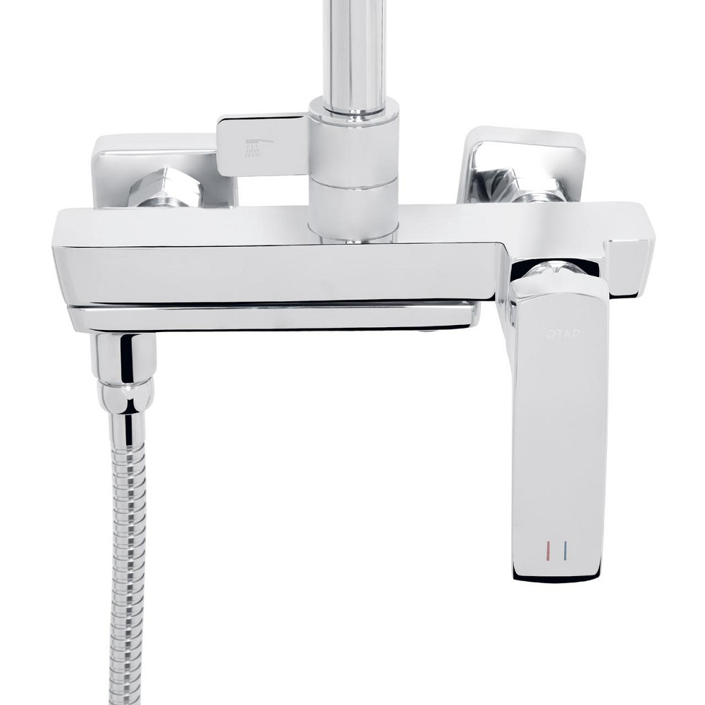 Душова система універсальна Qtap Tern на три споживачі (з виливом) QTTER1112CRM47592 Chrome Київ - фото 4
