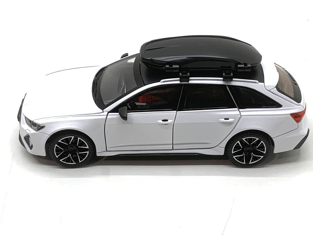 Машина Автосвіт Audi rs 6 інерційна відчиняються двері капот багажник 21см Білий (AP-2026) Чернигов - изображение 4