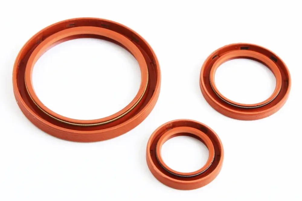 Сальник коленвала Таврия КРТ FPM обрезиненный (3 шт.) Винница - изображение 2