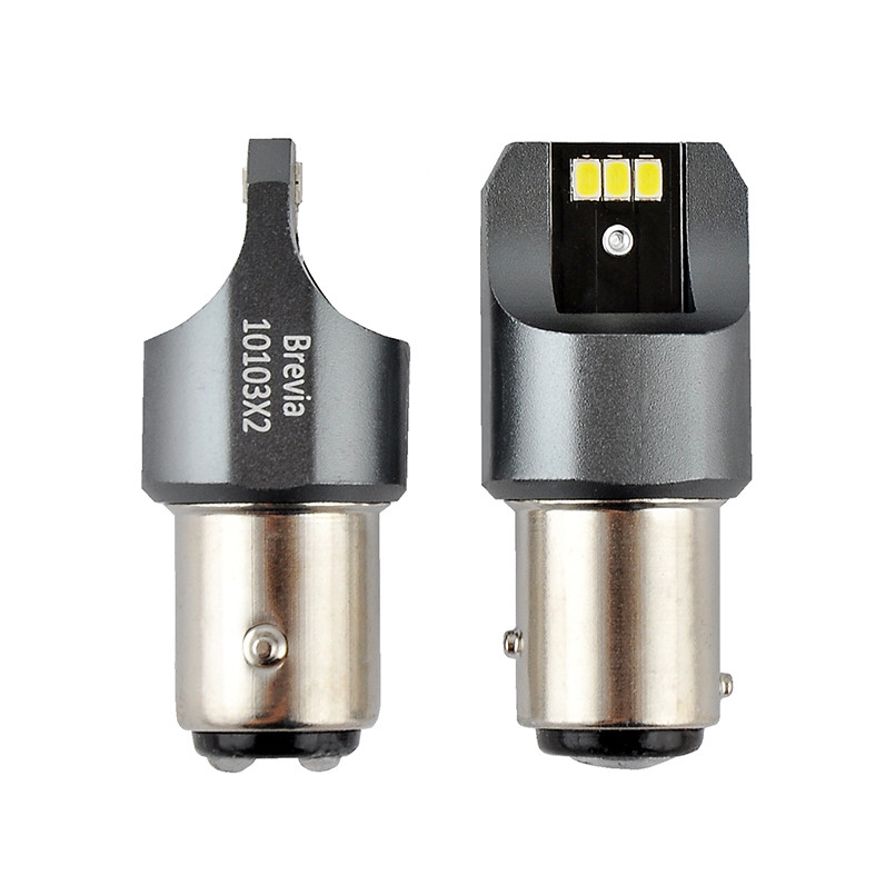 Автолампа Brevia Power LED P21/5W 330Lm 6x3020SMD 12/24V CANbus, 2шт Львов - изображение 3