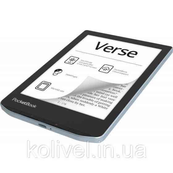 Електронна книжка PocketBook Verse (PB629) Bright Blue (PB629-2-CIS) Київ