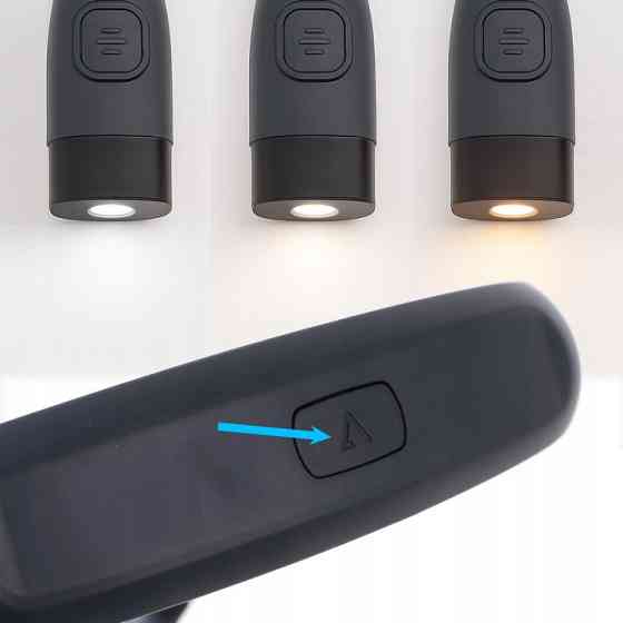 Светодиодная лампа для чтения на шею 3 уровня яркости Izoxis (25675) Нововолынск