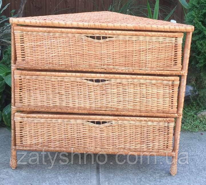 Комод  плетеный угловой из лозы Киев - изображение 6