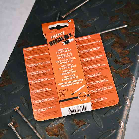 Перетворювач іржі та ґрунтовка з епоксидною смолою Brunox Epoxy 25ml Киев