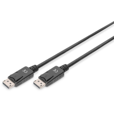 Кабель мультимедийный DisplayPort to DisplayPort 3.0m UHD 4K M/M Black Digitus (AK-340100-030-S) Винница - изображение 1