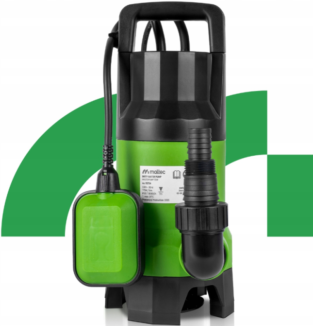 Дренажный насос для грязной и чистой воды MalTec 770Вт 13000л/ч (Польша) Киев - изображение 4