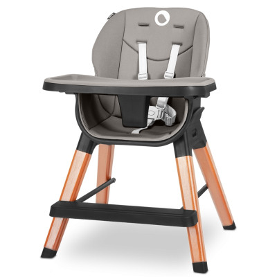 Стілець для годування Lionelo Mona Black Onyx (LO-MONA BLACK ONYX) Вінниця - фото 2