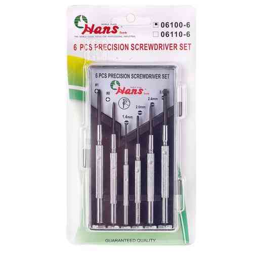 Набір викруток годинникових. 6 пр. (06100-6) HANS Одесса