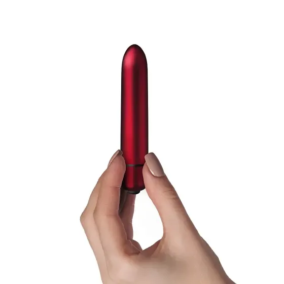Віброкуля Rocks Off RO-90mm 10 Speed ​​Scarlet Velvet матова Львів