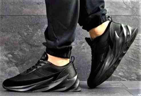 Кроссовки Adidas $harks Мужские Адидас Акулы Черные (размеры: 41,42,43,44,45) Видео Обзор - 34-3 Днепр