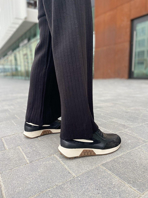 Ditas Кроссовки женские DITAS черные+кофе натуральная кожа+замша зима 38р.39р.40р.41р. (5292) Коломыя - изображение 8