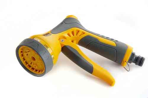 Пістолет-розпилювач прогумований 9 режимів з регулюванням потоку СИЛА Київ