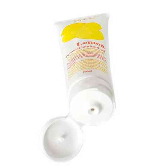 Лубрикант на водній основі "Silk Touch Lemon" 100 мл - Лимон - Інтимна змазка Вінниця