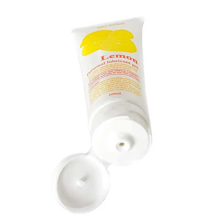 Лубрикант на водній основі "Silk Touch Lemon" 100 мл - Лимон - Інтимна змазка Вінниця - фото 3