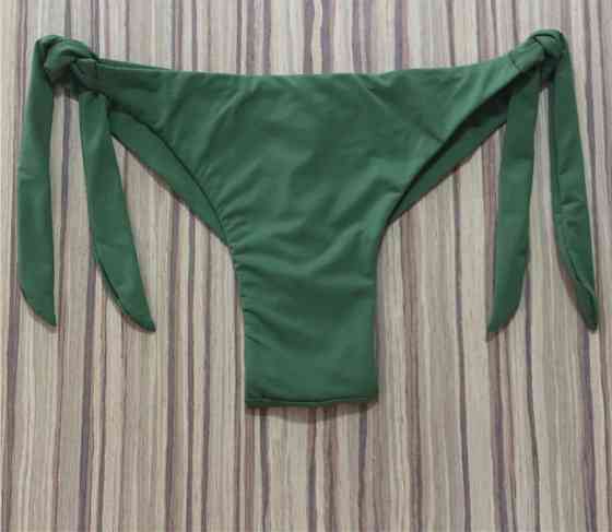 Плавки до купальника жіночі на зав`язках зелений Київ