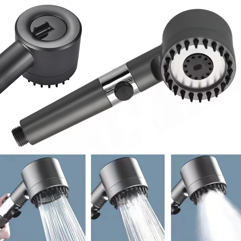 Масажна лійка для душу з фільтром,3 режими SBR Київ - фото 1