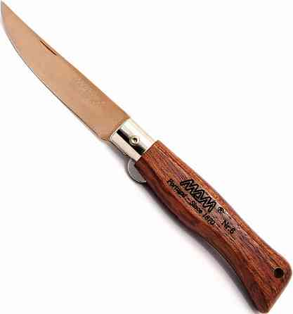 Універсальний Складаний Ніж 7.5 см MAM "Folding Knife Douro" Bronze Titanium (5000) Нержавіюча сталь Нововолинськ