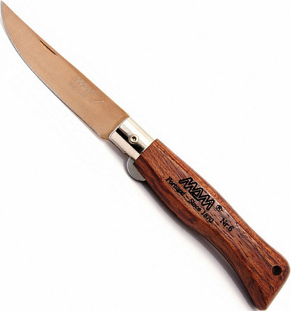 Універсальний Складаний Ніж 7.5 см MAM "Folding Knife Douro" Bronze Titanium (5000) Нержавіюча сталь Нововолинськ - фото 1