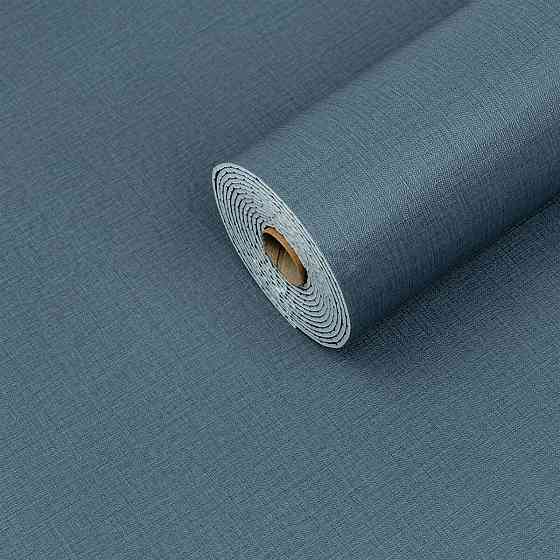 Самоклеюча сіро-синя вінілова плитка в рулоні Київ