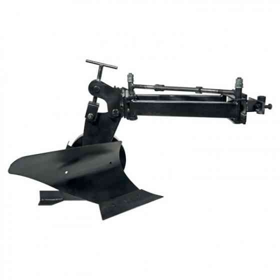 Плуг для мотоблока Zirka-105 (опорне колесо, коротка рама), (ПЛ10) (захват 20 см) Харьков