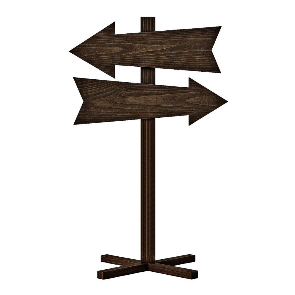 Підлогова стрілка-покажчик "Балея" капучино Миколаїв - фото 1