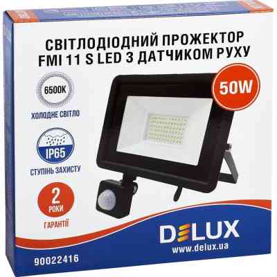 Прожектор Delux FMI 11 S LED 50Вт 6500K IP65 (90022416) Вінниця