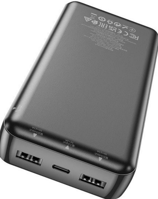 Павербанк Powerbank Hoco j100a 20000 черный Киев - изображение 2