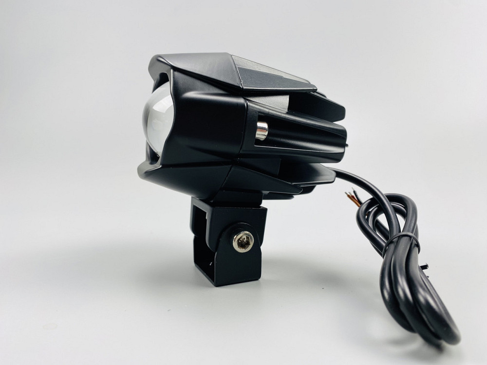 Фара LED протитуманна овальна 20W 9-80В led chip 3570 білий + жовтий, світлодіодне допоміжне світло Мукачево - фото 8