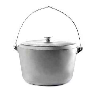 Котел туристичний СИЛА алюмінієвий з кришкою та дужкою 10л (960473) Вінниця